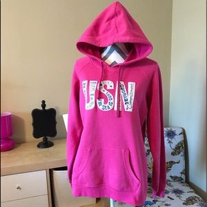 Champion Tops - Champion Navy Hoodie Champion Tops - Champion Navy Hoodie